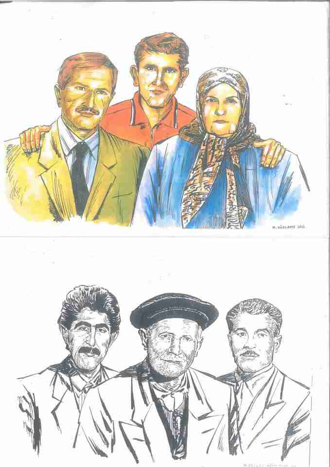 Ablam Aliye Binbaşıoğlu,beyi ve oğlu...-Yeğenim Muzafer Karakuş,babası ve dedesi...